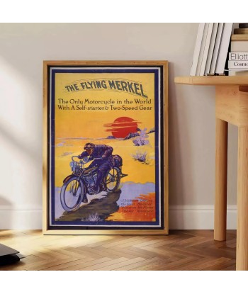 Affiche Voyage Moto Poster vous aussi creer 