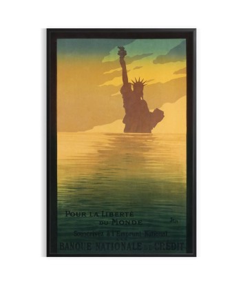 Affiche Voyage New York Affiche la colonne vertébrale