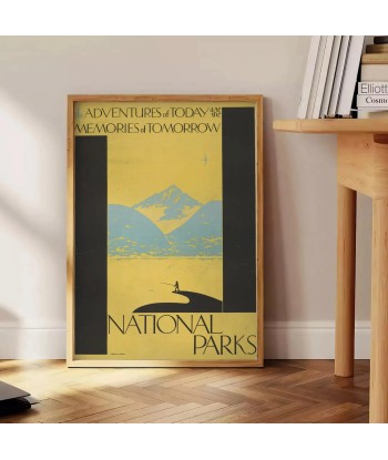 Affiche Voyages Parcs Nationaux, Affiche 50% de réduction en Octobre 2024