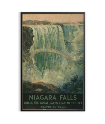 Niagara Falls Amérique Affiche Voyage Affiche les ligaments