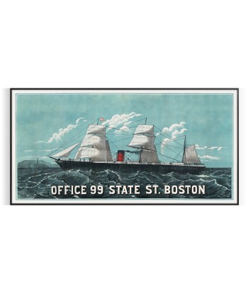 Bureau 99 State St Boston Affiche Voyage Affiche pas cheres