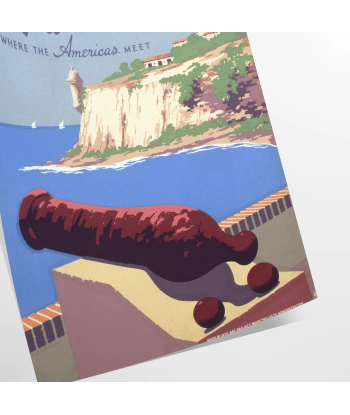 Affiche Voyage Porto Rico États-Unis, Affiche Profitez des Offres !