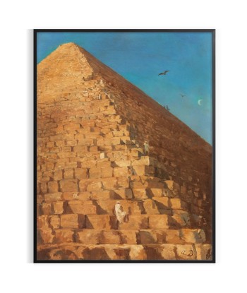 Pyramide Vintage Affiche Vous souhaitez 