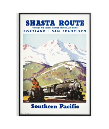 San Francisco Portland Affiche Voyage Affiche à prix réduit toute l'année