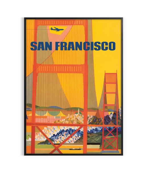 Affiche Voyage San Francisco À commander