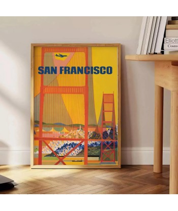 Affiche Voyage San Francisco À commander