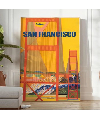 Affiche Voyage San Francisco À commander