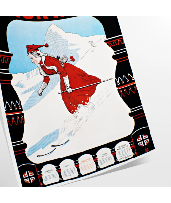 Affiche Voyage Ski Affiche 1 votre restaurant rapide dans 