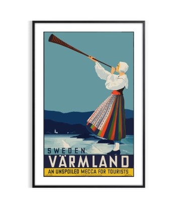 Suède Varmland Affiche Voyage Affiche pas cher chine