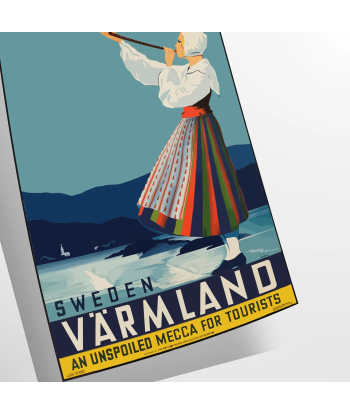 Suède Varmland Affiche Voyage Affiche pas cher chine