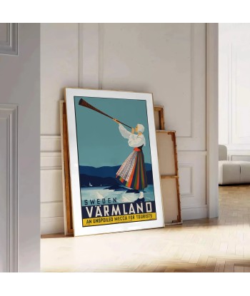 Suède Varmland Affiche Voyage Affiche pas cher chine