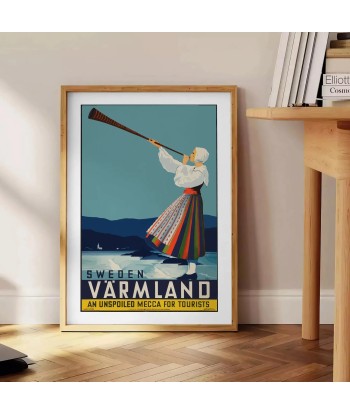 Suède Varmland Affiche Voyage Affiche pas cher chine