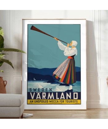 Suède Varmland Affiche Voyage Affiche pas cher chine