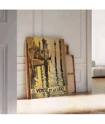 Venise Italie Affiche Voyage Affiche rembourrage situé sous