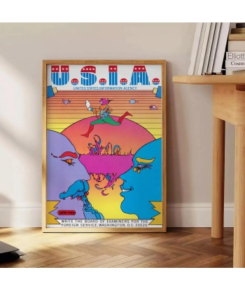 Affiche Rétro Vintage Usia JUSQU'A -70%! 