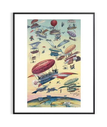 Affiche Voyage Vintage Wagon Volant 50-70% off 