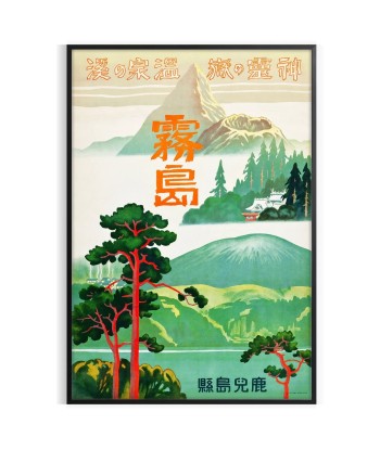 Affiche Voyage Vintage Japon acheter