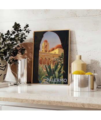 Palerme Italie Vintage Voyage Affiche l'achat 