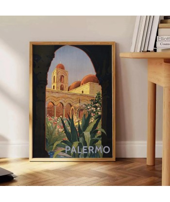 Palerme Italie Vintage Voyage Affiche l'achat 