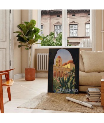 Palerme Italie Vintage Voyage Affiche l'achat 