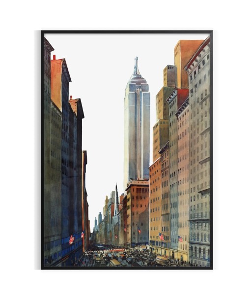 Affiche Vintage New York 3 pas cher chine