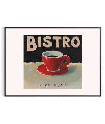 Bistro Kitchen Poster basket pas cher