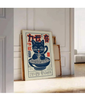 Cat Ramen Kitchen Art Print 1 votre