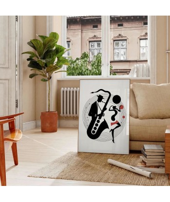 Affiche Danse Musique Jazz Par le système avancé 