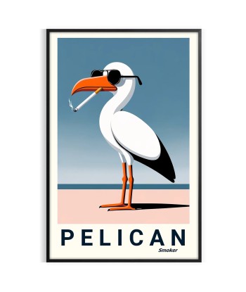 Affiche Pélican en ligne