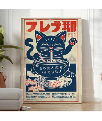 Cat Ramen Kitchen Poster 1 prix pour 