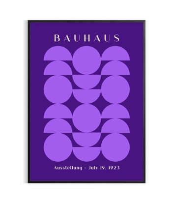 Affiche Géométrique Bauhaus 4 en ligne des produits 