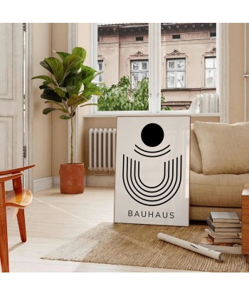 Affiche Géométrique Bauhaus 3 une grave pollution 