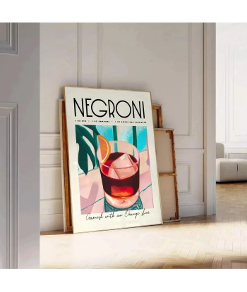 Negroni Cocktail Art 2 Toutes les collections ici