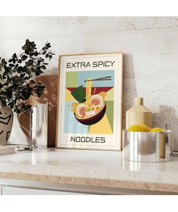 Extra Spicy Noodles Kitchen Wall Art Voir les baskets