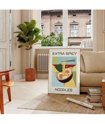 Extra Spicy Noodles Kitchen Wall Art Voir les baskets