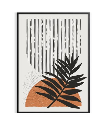 Affiche Abstraite Boho Affiche 8 basket pas cher