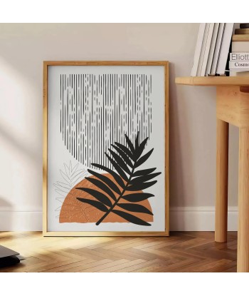 Affiche Abstraite Boho Affiche 8 basket pas cher