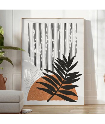 Affiche Abstraite Boho Affiche 8 basket pas cher