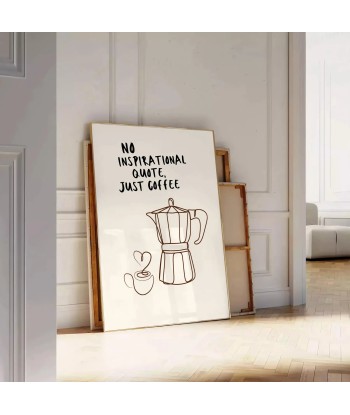 No Inspirational Quote Just Coffee Kitchen Art vous aussi creer 