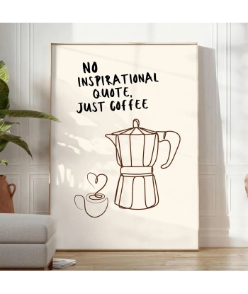 No Inspirational Quote Just Coffee Kitchen Art vous aussi creer 