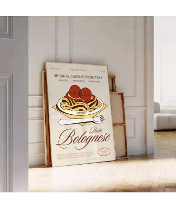 Pasta Bolognese Kitchen Print soldes