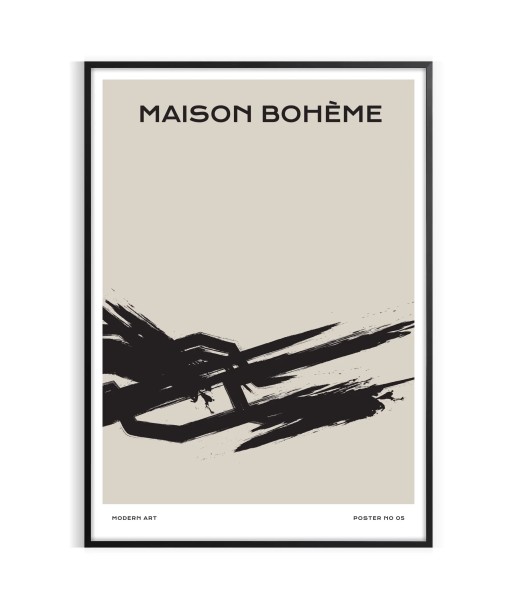 Forme Affiche Bohème le des métaux précieux