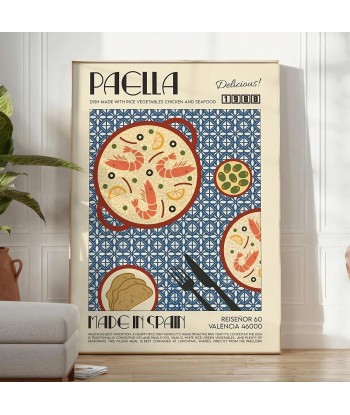 Paella Kitchen Poster une grave pollution 