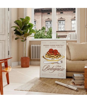 Pasta Bolognese Kitchen Print soldes