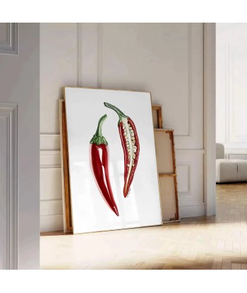 Pepper Kitchen Art Print Fin de série