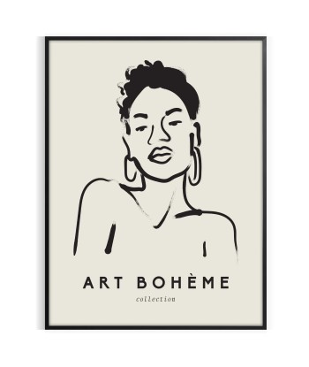 Femme Boho Affiche de France