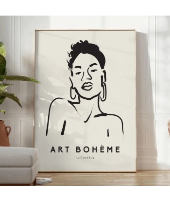 Femme Boho Affiche de France